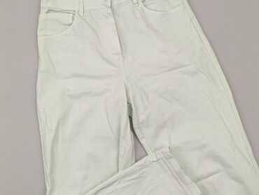 Women's Clothing: Material trousers, M (EU 38), condition - Good