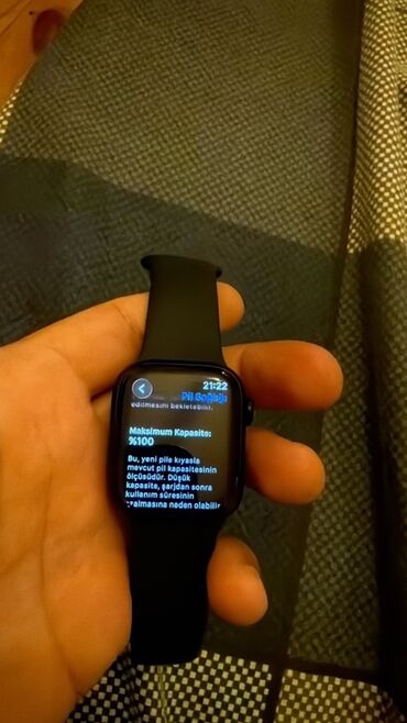 Smart saatlar: Smart saat, Apple, Sensor ekran, rəng - Qara — 6