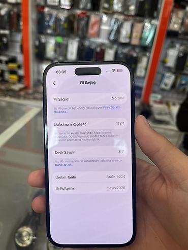 ayfon 12 ikinci el: IPhone 15, 128 GB, Qara, Face ID — 2