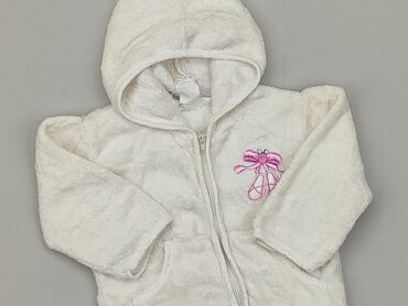 biały sweterek dla niemowlaka: Bluza, 6-9 m, stan - Dobry