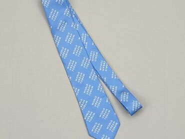 body z krawatem: Krawat, kolor - Błękitny, stan - Idealny