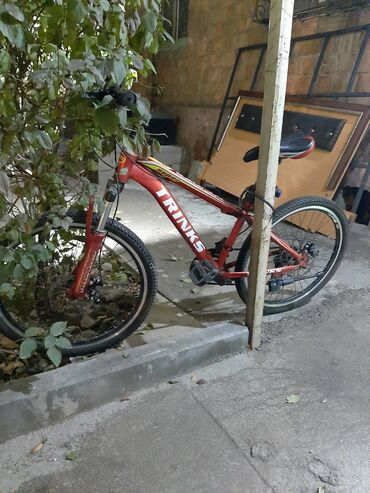 детский двухколесный велосипед: Горный велосипед, Trinx, Рама M (156 - 178 см), Алюминий