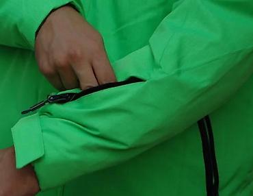 Zimske jakne: Zimska/planinska jakna – muški model, zeleno-crna - Topla izolacija i — 2