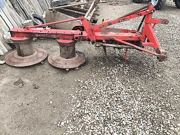Ot biçənlər: İki barabanlı otbiçən (diskli/rotorlu çalov) - Traktorun 3 nöqtəli — 4