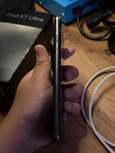 Уюлдук телефондор жана аксессуарлар: Oppo Find X7 Ultra, Колдонулган, 256 ГБ, түсү - Кара, 2 SIM — 3