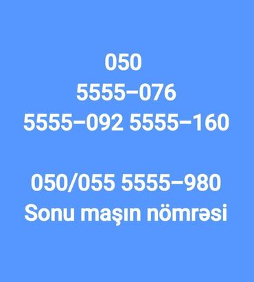 SİM-kartlar: Nömrə: ( 010 ) ( 2401515 )