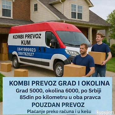 suncobrani oglasi: Kombi prevoz, dužina 3,2m visina 1.9m radimo sve vrste selidba,prevoz — 1
