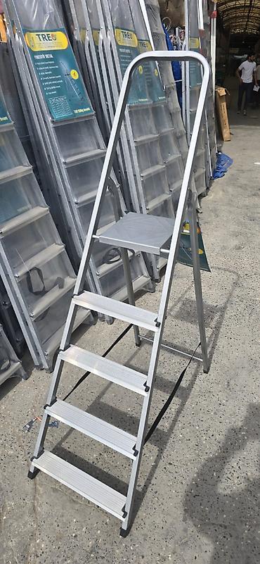 Ev və bağ: Portativ metal nərdivan – Premium Series - Ev və iş üçün peşəkar — 3