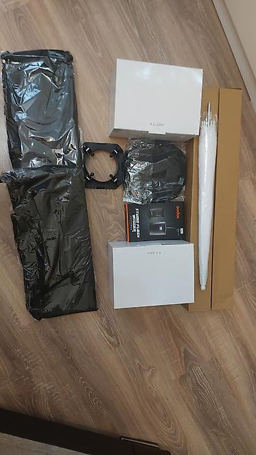 softbox: Foto studiya işıqlandırma dəsti Tərkib: - 2 ədəd A.C. 220V — 1