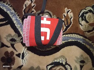 Bintlər, sarğılar: Hookgrip (HG) bilək sarğısı - Növ: qayçı ilə bağlanan klassik bilək — 2