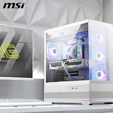 ucuz pc kasa: ⚡ MSI MAG PANO 110R PZ WHITE – Ağ Şassi, Panoramik Şüşə və Güclü ARGB — 1