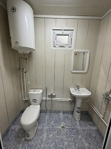 araba tikinti: Modul konteyner – yaşayış/ofis üçün tam hazır blok - Ölçü: təxminən — 8