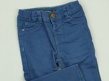 Jeansy: Spodnie jeansowe, Inextenso, 6-9 m, stan - Idealny