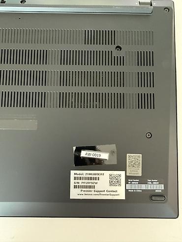 Lenovo: ThinkPad T14 Gen 5 (21ML009ERT) - az işlənmiş • Model: Lenovo — 4
