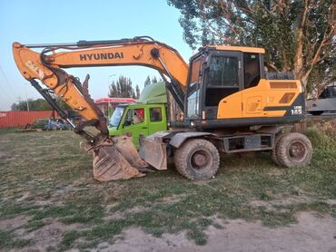 хундай портрет: Экскаватор, Hyundai, 2017 г., Дөңгөлөктүү