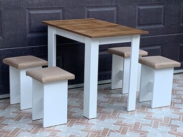 Masa və oturacaq dəstləri: Yeni, 4 stul — 21