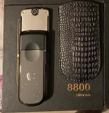 nokia teze: Nokia 8 Sirocco, 4 GB, rəng - Qara, Düyməli — 2