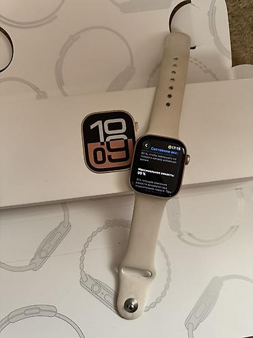 Apple Watch: Apple Watch Series 10, 42 мм, алюминий цвет «Rose gold» с ремешком — 4