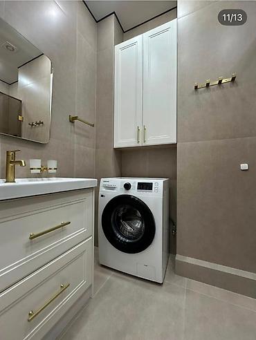 60: 2 комнаты, 60 м², Тунгуч мкр Элитка, 3 этаж, Дизайнерский ремонт — 9