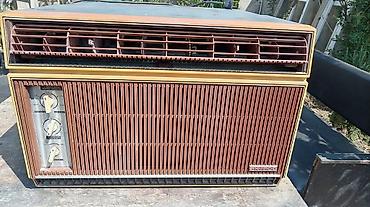 mawin ucun kondisioner: Vintage pəncərə tipli kondisioner – SK-500 model - Korpus: taxta — 2
