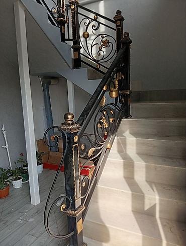 Готовые перила: Готовые перила, Материал: Кованное железо, Для крыльца — 13