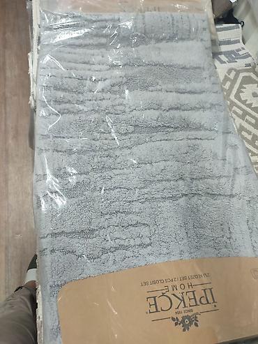 туалете: Набор ковриков для ванной Ipekce Home / MACO Cotton 0.6×1=0.5×0.6 - — 3