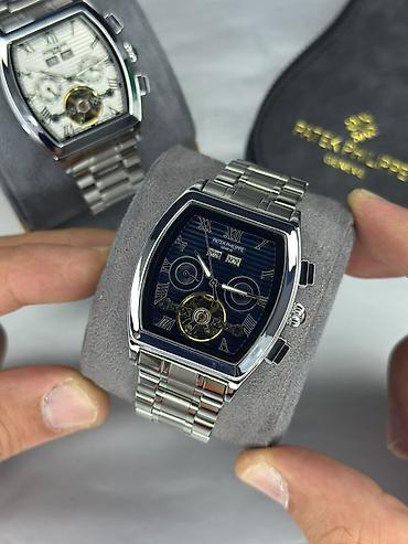 Patek Philippe tərzində klassik tonneo formalı kişi saatı