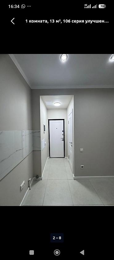 flat osh: 1 комната, 13 м², Цокольный этаж этаж, Евроремонт — 5