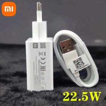 işlenmiş telfon: Adapter Xiaomi, 20 Vt