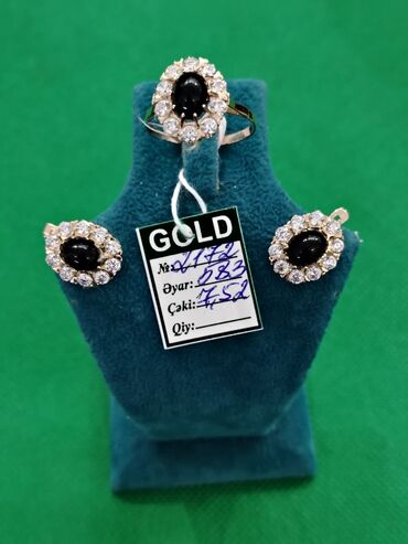 Zərgərlik dəstləri: Dəstə daxildir: Üzük, Sarı qızıl, 583 Əyar -da lalafo.az — 10 Zərgərlik dəstləri: Dəstə daxildir: Üzük, Sarı qızıl, 583 Əyar — 10