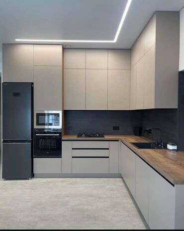 Кухонные гарнитуры: Кухонный гарнитур, Новый, цвет - Серый, Бесплатная доставка at lalafo.kg — 7 Кухонные гарнитуры: Кухонный гарнитур, Новый, цвет - Серый, Бесплатная доставка — 7