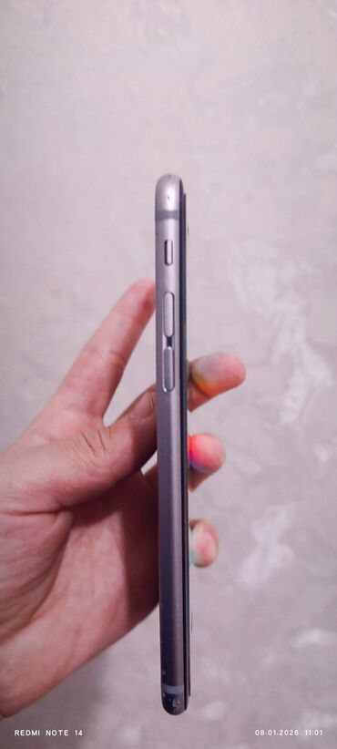 Apple iPhone: IPhone 6, Б/у, 32 ГБ, Серебристый, Защитное стекло — 4