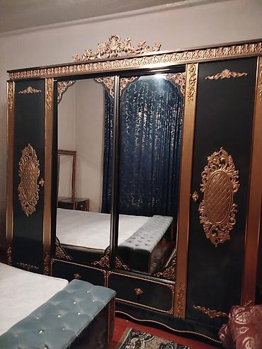 Yataq otağı dəstləri: İkinəfərlik çarpayı, Dolab, Termo, Tumba — 4