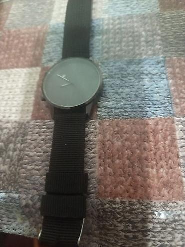 Наручные часы: Minimalist analoq qol saatı - Rəng: tam qara (gövdə, siferblat və — 2