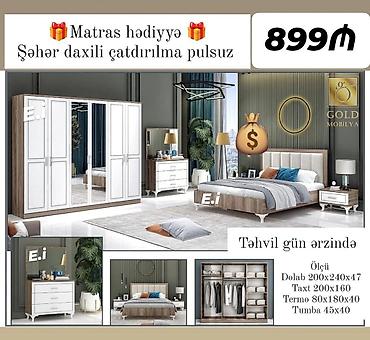 masaj çarpayı: Yataq desti rəng seçimi var — 1