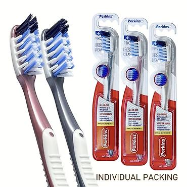Süngərlər və fırçalar: Perkins Pro-Expert diş fırçası – All-in-One - Uclu çoxsəviyyəli — 2