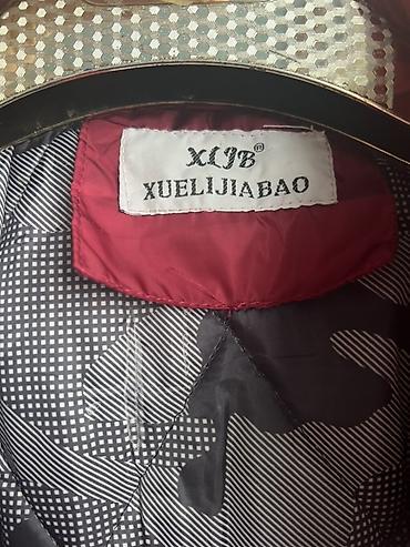 Paltolar: Qadın qış paltosu – Xuelijiabao (XJB) - Rəng: Bordo/şərab qırmızısı - — 4