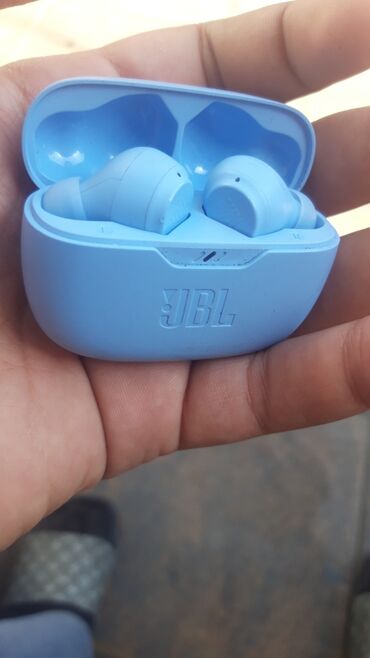 Karaoke: İşlənmiş Simsiz (Bluetooth) Qulaqcıqlar, JBL, rəng - Göy