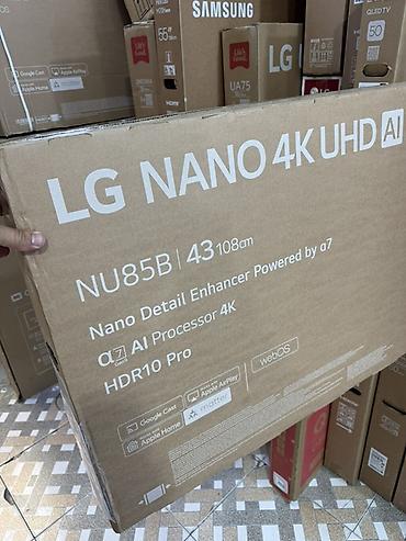 g3 lg: LG NANO 4K UHD AI televizor – NU85B, 43" (108 sm) Əsas xüsusiyyətlər — 3