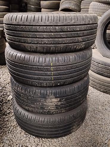 4 7: Шины 215 / 55 / R 17, Лето, Б/у, Комплект, Легковые, Bridgestone — 1