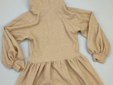 brązowa sukienka: Sukienka, 11 lat, 140-146 cm, stan - Bardzo dobry