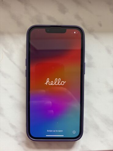 iphone xr world telecom: IPhone 13, 128 GB, Pacific Blue, Zəmanət, Barmaq izi, Simsiz şarj