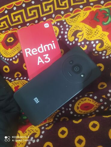 Redmi: Redmi, Redmi A3, Новый, 64 ГБ, цвет - Черный