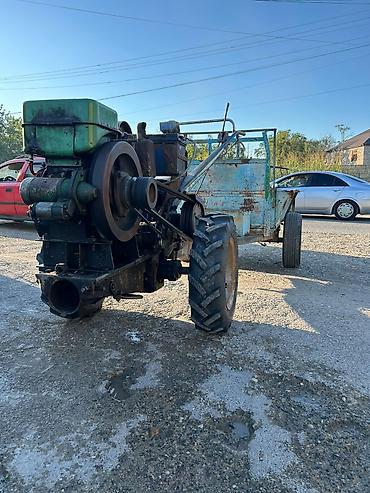 şəxsi yük maşını ilə iş: Motoblok qoşqulu yük daşıyıcı - Güclü dizel mühərrikli motoblok — 6