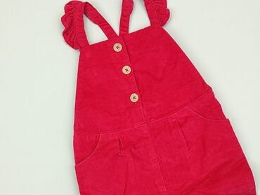 szara długa sukienka letnia: Dungarees, 12-18 months, condition - Very good