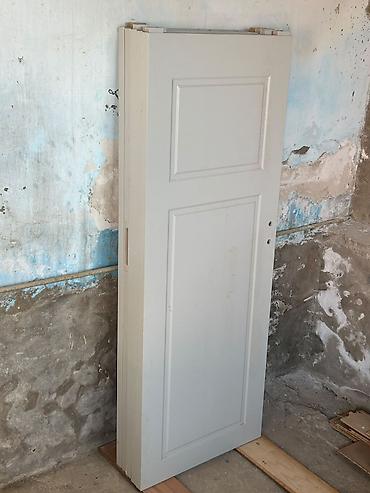 Ağ rəngli otaq qapısı dəsti - Material: MDF/taxta kompozit - Rəng