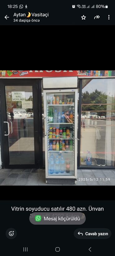 Qonaq otağı dəstləri: Vitrin soyuducu satılır 480 azn. Ünvan Əhmədli 4292 Ayten🌛