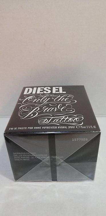 springfield cacak: DIESEL ONLY THE BRAVE TATTOO HOMME EDT 75ML | Diesel Only The Brave — 3