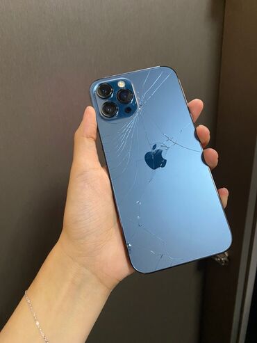 телефон бву: IPhone 12 Pro Max, Колдонулган, 256 ГБ, 79 %