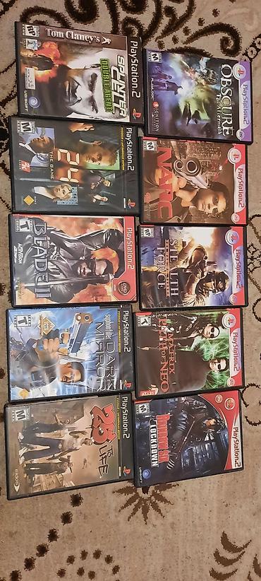 ps2 lazer: Playstation 2oyun orginal diskler ideal veziyyetdedi ilk sahibi ozumem — 1